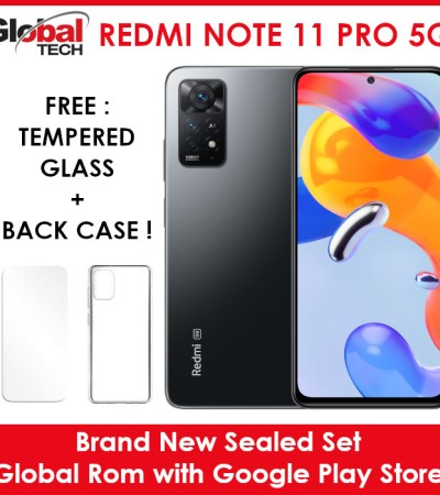 小米红米Note 11 Pro 5G 128GB/全球版（免费：钢化玻璃+后盖）