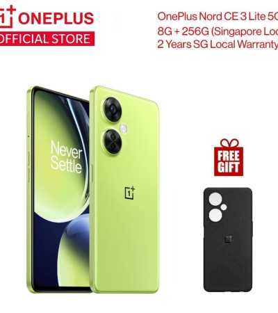 OnePlus Nord CE 3 Lite 5G | 8G+256G本地设置| 2年保修|支持NFC |免费OnePlus砂岩保险杠保护套 OnePlus Nord CE 3 Lite 5G | 8G+256G本地设置| 2年保修|支持NFC |免费OnePlus砂岩保险杠保护套