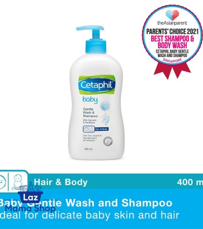 Cetaphil婴儿温和洗发水,含甘油和泛醇400ml(Laz Mama商店) Cetaphil婴儿温和洗发水,含甘油和泛醇400ml(Laz Mama商店)