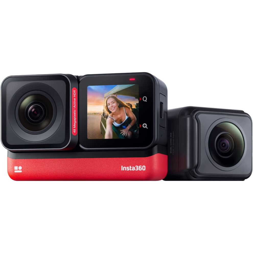 Insta360 ONE RS Twin Edition Waterproof 4K 60fps Action Camera 