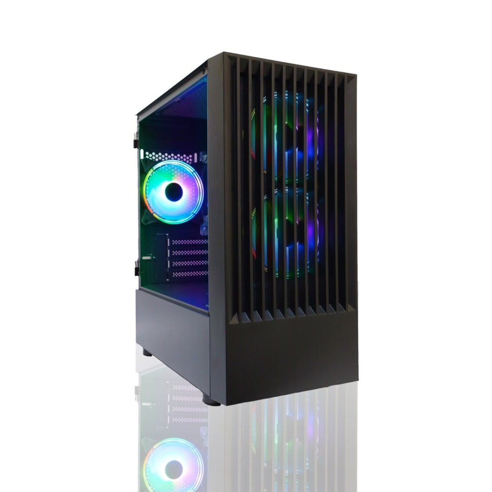 Refurbished Fast Gaming PC Intel Core i5 8GB RAM 120GB SSD NVIDIA GT 730 W10 Wi-Fi 